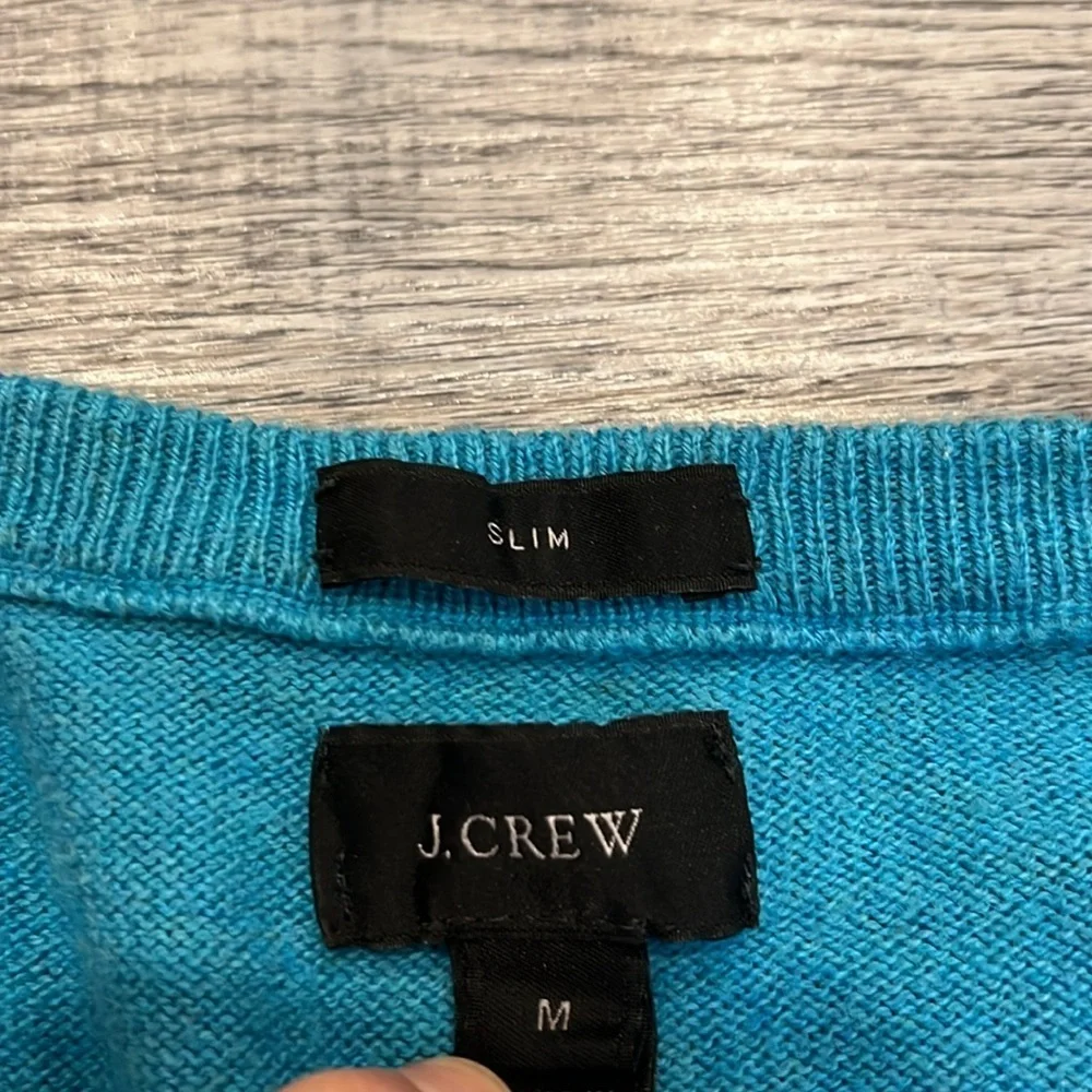 J. Crew crew turquoise